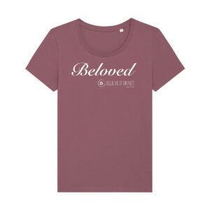 T-shirt Women Beloved Kleur: Hibiscus