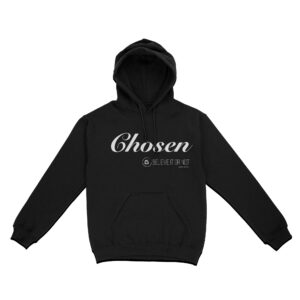 NIEUW:  Hoodie black Chosen Believe it or not Joh.3:16
